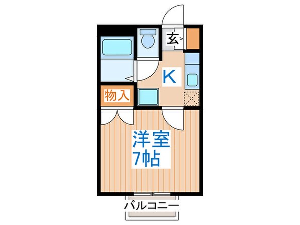 Jコートの物件間取画像